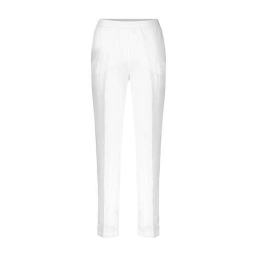 Riani Linne Casual-Fit Sommarbyxor White, Dam