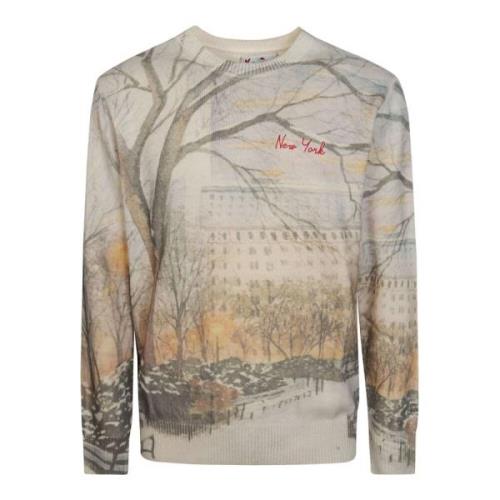 MC2 Saint Barth New York Landskap T-shirt Multicolor, Herr