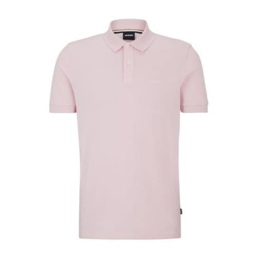 Boss Klassiska Polo Skjortor Pink, Herr