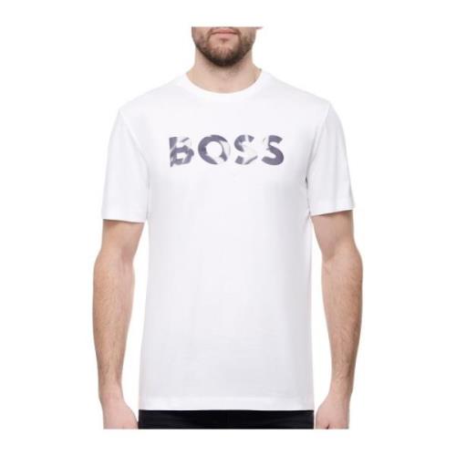 Boss Modern Thompson T-shirt för män White, Herr