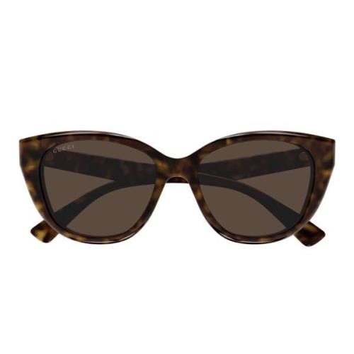 Gucci Stiliga Solglasögon Gg1588S 002 Brown, Dam