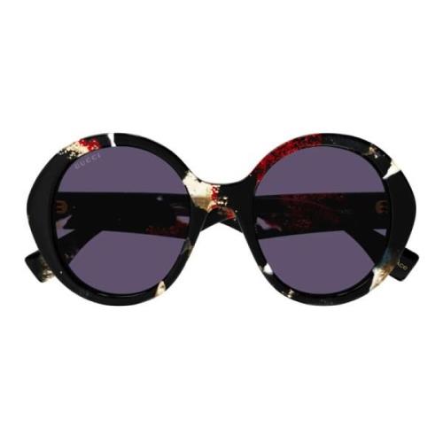 Gucci Stiliga Solglasögon Reace Gg1628S 001 Black, Unisex