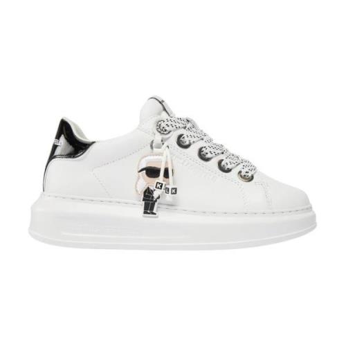 Karl Lagerfeld Vit Sneaker Kapri Kl62576N White, Dam