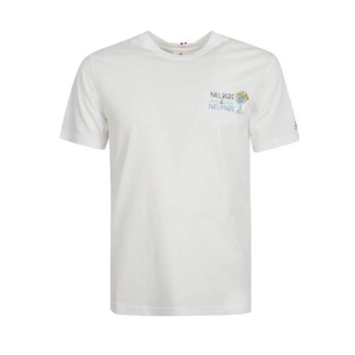 MC2 Saint Barth Vit Portofino T-shirt White, Herr