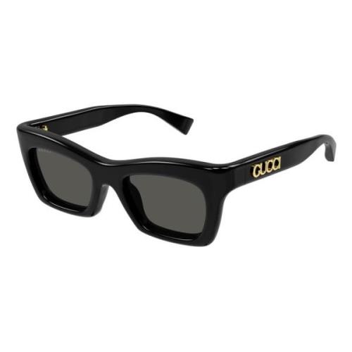 Gucci Stiliga solglasögon för kvinnor Black, Dam