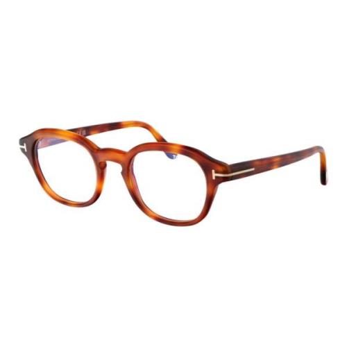 Tom Ford Stiliga Optiska Glasögon Ft5871-B Brown, Herr