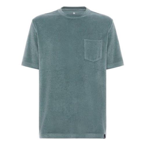 Boggi Milano Bomull/Nylon T-shirt Green, Herr
