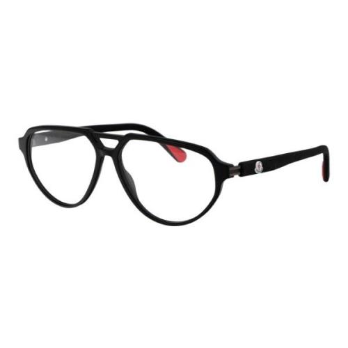 Moncler Stiliga Optiska Glasögon Ml5162 Black, Herr