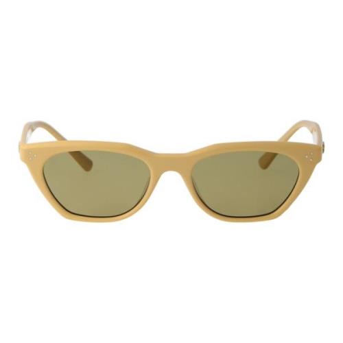 Gentle Monster Stiliga solglasögon med cookie-detalj Yellow, Dam