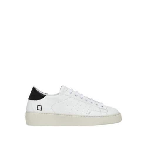 D.a.t.e. Vita Läder Sneakers White, Herr