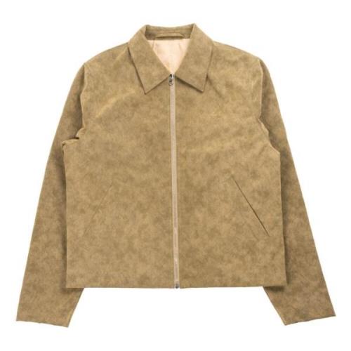 Séfr Mossgrön Jacka Ss24Bardembru Beige, Herr