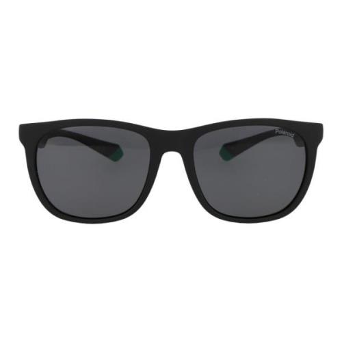 Polaroid Stiliga solglasögon PLD 2140/S Black, Unisex