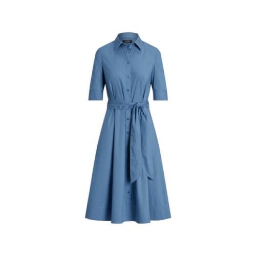 Ralph Lauren Elegant Klänning för Speciella Tillfällen Blue, Dam