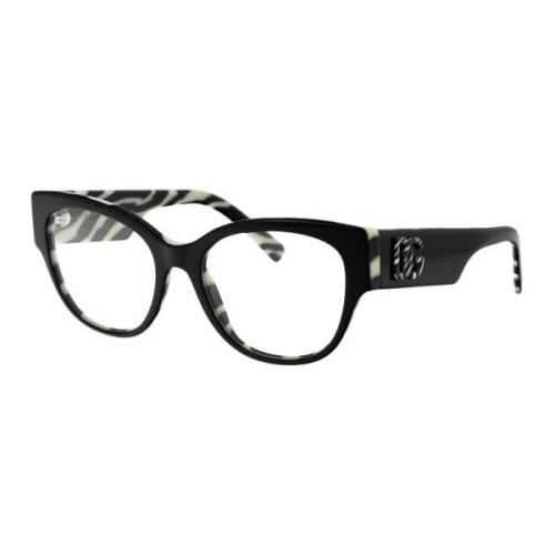 Dolce & Gabbana Stiliga Optiska Solglasögon Modell 0Dg3377 Black, Dam