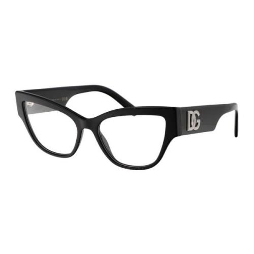 Dolce & Gabbana Stiliga Optiska Solglasögon 0Dg3378 Black, Dam