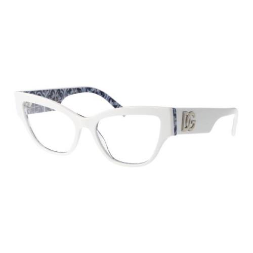 Dolce & Gabbana Stiliga Optiska Solglasögon 0Dg3378 White, Dam