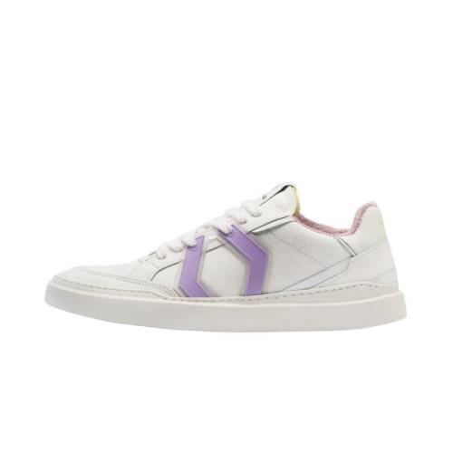 Mikakus Barcelona Retro Sneakers Krona Tulip White, Herr