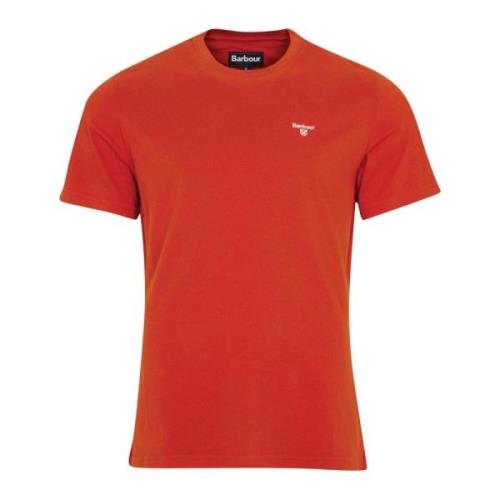 Barbour Essentiell Sports T-Shirt Orange, Herr