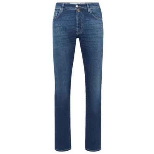 Jacob Cohën Slim Fit Mörkblå Denim Jeans Blue, Herr