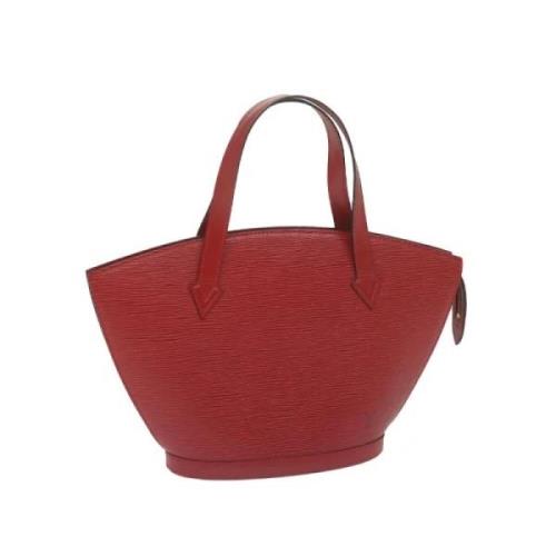 Louis Vuitton Vintage Pre-owned Laeder handvskor Red, Dam