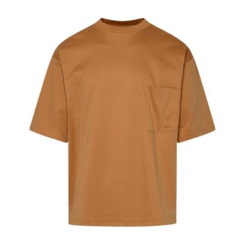 Lanvin Brun Latte Fick T-shirt Brown, Herr