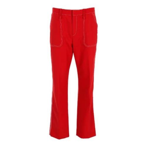 Chloé Pre-owned Pre-owned Polyester nederdelar Red, Dam