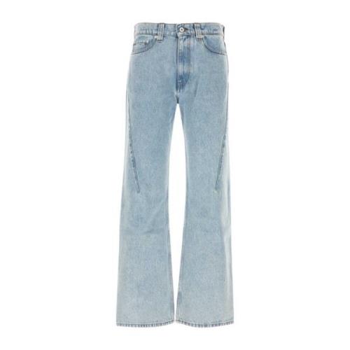 Y/Project Klassiska Denim Jeans Blue, Herr