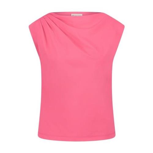 Jane Lushka One-Shoulder Bloom Top | Pink Pink, Dam