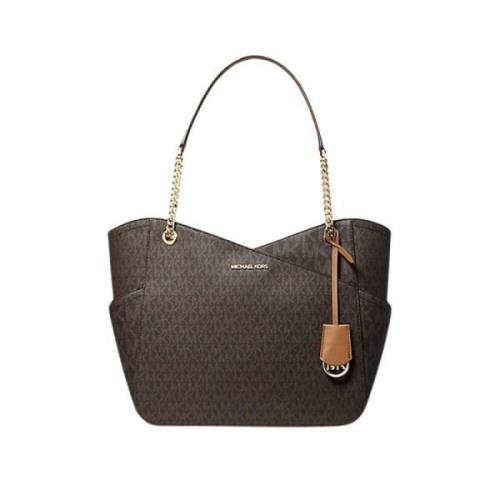 Michael Kors Stilren Borse Väska Brown, Dam