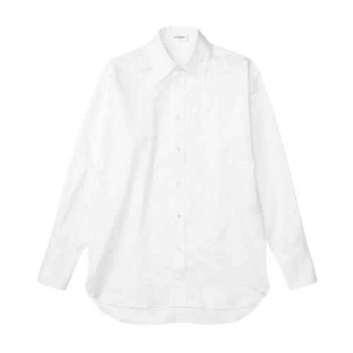 Closed Långärmad skjorta med baköppning detalj White, Dam