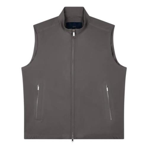 Paul & Shark Typhoon Re-4X4 Gilet Gray, Herr