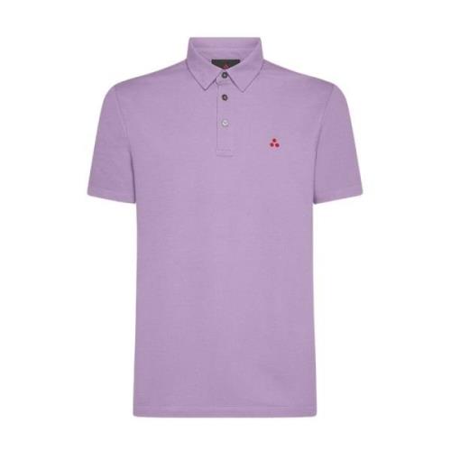 Peuterey Stiligt Polo Shirt Mezzola Purple, Herr