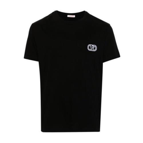 Valentino Garavani Trendig T-Shirt 420 Design Black, Herr