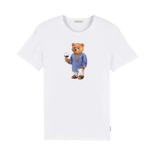 Baron Filou Ekologisk bomull T-shirt med Filou Print White, Dam