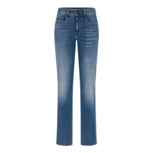 Guess Utställda Denim Jeans för Kvinnor Blue, Dam