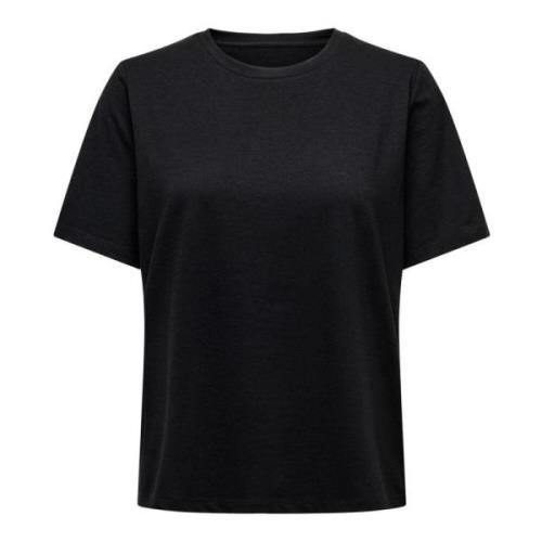 Only Dam T-shirt Vår/Sommar Kollektion Black, Dam