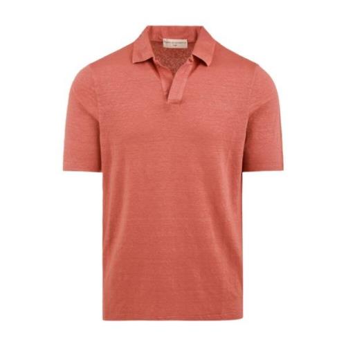 Filippo De Laurentiis Rosa T-shirts och Polos Pink, Herr