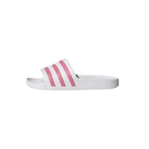 Adidas Vita Tofflor 3-Stripes Rosa Kvinnor Multicolor, Dam
