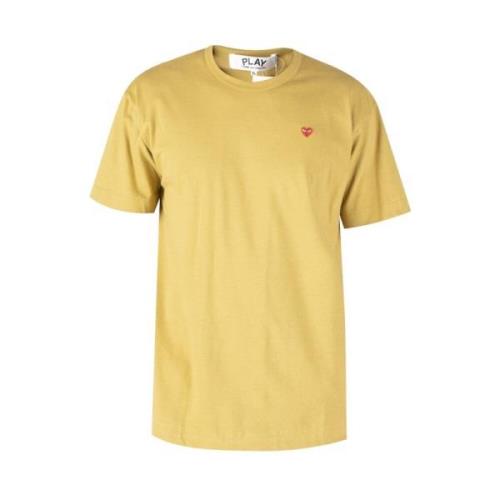 Comme des Garçons Play T-shirt Yellow, Herr