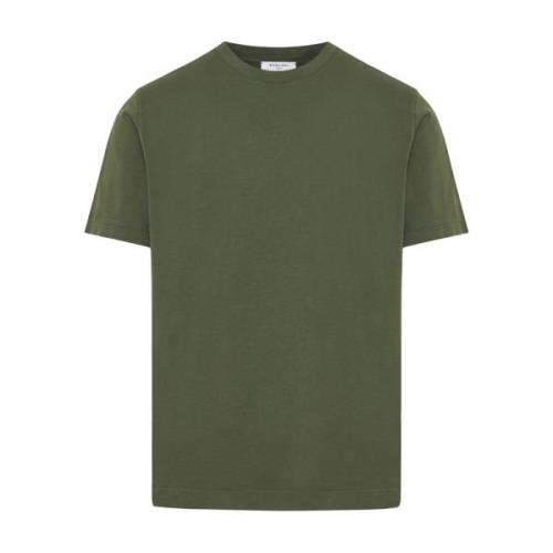 Boglioli Italiensk bomullst-shirt Green, Herr