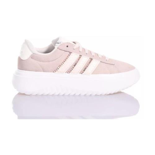 Adidas Handgjorda Rosa Sneakers Anpassade Damskor Pink, Dam