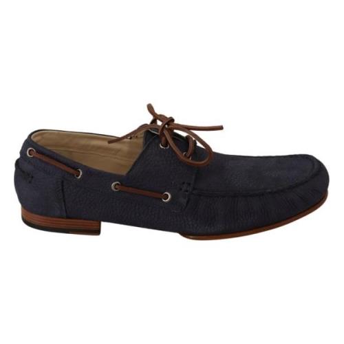 Dolce & Gabbana Sailor Shoes Blue, Herr