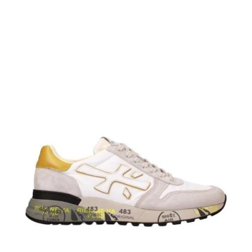 Premiata Vit Guld Mix Sneakers Mick 6613 Multicolor, Herr