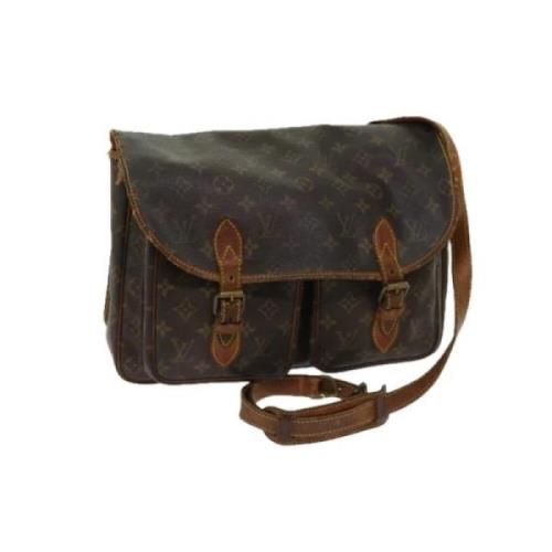 Louis Vuitton Vintage Pre-owned Canvas louis-vuitton-vskor Brown, Dam