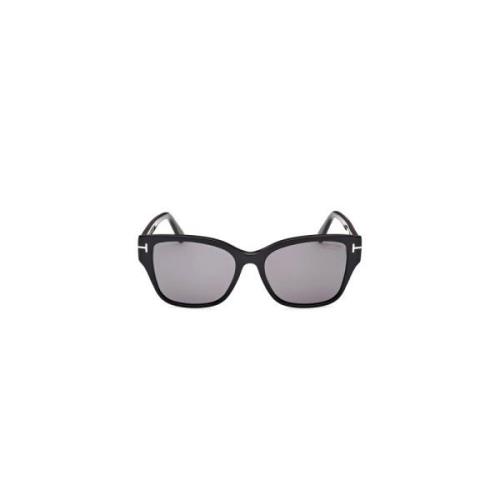Tom Ford Stiliga solglasögon för kvinnor Black, Unisex