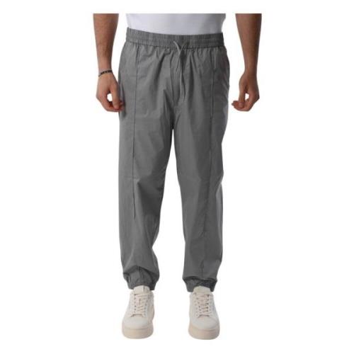 Armani Exchange Bomull Elastisk Midjbyxor Gray, Herr