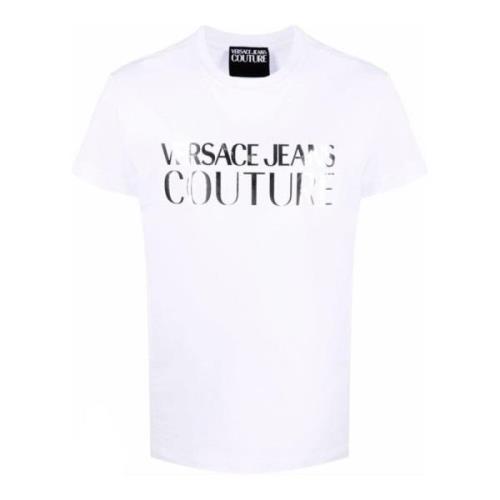 Versace Jeans Couture Vit Kortärmad Logot-shirt White, Herr