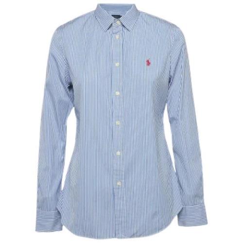 Ralph Lauren Pre-owned Pre-owned Bomull toppar Blue, Dam