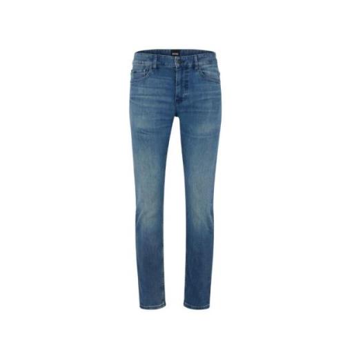 Boss Delano Jeans - Stilfull Denim Kollektion Blue, Herr