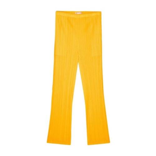 Issey Miyake Stiliga Byxor Paket Yellow, Dam